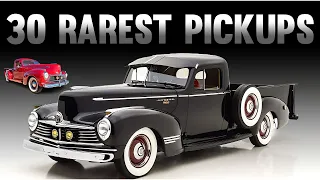 Top 30 Rarest Pickup Trucks That You've Probably Never Seen Before!