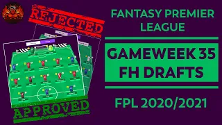 FPL: GAMEWEEK 35 FREE HIT DRAFT! | 5 AT THE BACK? | FANTASY PREMIER LEAGUE TIPS 2020/21