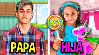 24 HORAS SIENDO PAPÁ DE MI SEGUIDORA!