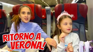 RITORNIAMO a VERONA VLOG del Nostro VIAGGIO di RIENTRO 🛤