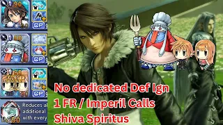 1 FR Clear with Imperil Calls Shiva Spiritus DFFOO