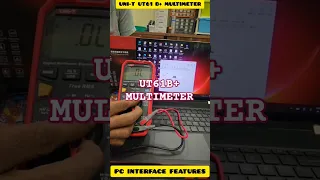 UT61B+ Best Low Budget PC Interface Multimeter #lciit