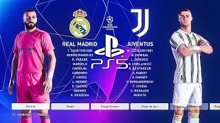 REAL MADRID VS JUVENTUS | PES 2021 PS5 | MOD Ultimate Difficulty Career Mode HDR Next Gen