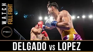 Delgado vs Lopez FULL FIGHT: January 13, 2019 - PBC on FS1