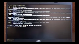 Гайд по установке  windows 10 , UEFI SHELL, что такое WINDRIVER  диск, на примере  acer aspire a315