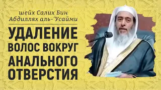 Бритьё волос вокруг анального отверстия | Шейх Салих аль-Усейми