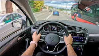 2023 Volkswagen Tiguan II [1.5 TSI 150HP] |0-100| POV Test Drive #1817 Joe Black