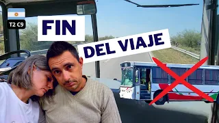 OBLIGADOS a volver a casa 💔😢 Ya no tenemos más...🚌❌