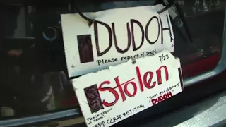 Stolen license plates