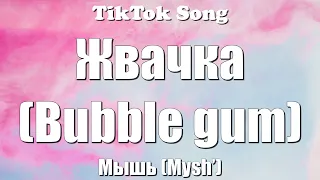 Мышь(Mysh’) - Жвачка (Bubble gum) (Я жую любимую жвачку) (Lyrics) - TikTok Song