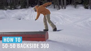 How To 50-50 Backside 360