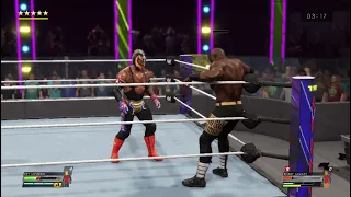 Full Match - Ray Mysterio vs Bobby Lashley | Match 2024 | WWE2k22 May 24, 2024