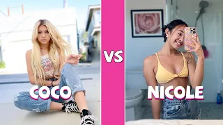 Coco Quinn Vs Nicole Laeno TikTok Dance Battle (April 2021)