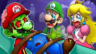 OMG..! What Happened to Mario? - Mario & Peach Sad Story - Super Mario Bros Animation