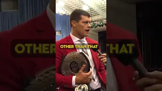 This Cody Rhodes Interview Hits Different Now