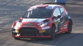 Ford Fiesta R5 Evo 2 Sound in Action-Full Throttle,Hard Brakings,Action & More