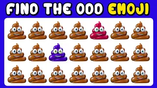 HOW GOOD ARE YOUR EYES #059 | Find The Odd Emoji Out | Easy, Mediup, Hard level