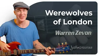 Werewolves of London by Warren Zevon | Guitar Lesson