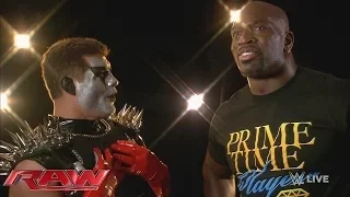 Titus O'Neil invades the Star Room: Raw, November 23, 2015