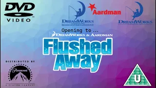 Opening to Flushed Away 2007 UK DVD