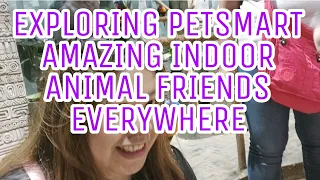 EXPLORING PET-SMART! AMAZING INDOOR ANIMAL FRIENDS EVERYWHERE, #PETS