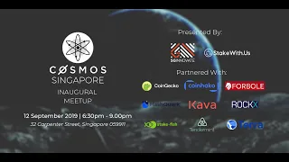 [YouTube Live] Cosmos Singapore Inaugural Meetup