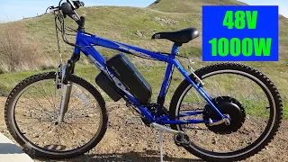 Fast and Powerful 48V 1000W--A Complete DIY E-Bike Conversion Kit Installation Guide for Beginners!
