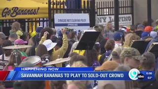 Savannah Bananas to play to sold-out crowd