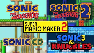 Sonic Levels in Super Mario Maker 2