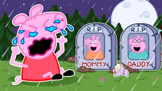 Mom Dad! Please Don't Leave Me Alone?! - Peppa Pig Full Sad Story // Peppa Pig Funny Animation