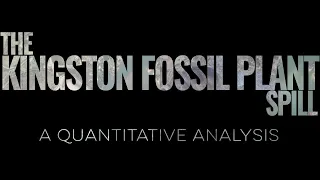 The Kingston Fossil Plant Spill: A Quantitative Analysis