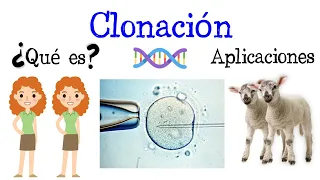 💉¿Qué es la Clonación? Ejemplos y Aplicaciones🐑 [Fácil y Rápido] | BIOLOGÍA |