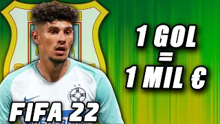 UN GOL = 1 MILION DE EURO !! CARIERA CU CEA MAI SLABA ECHIPA DIN ROMANIA // EXPERIMENT FIFA 22