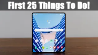 Samsung Galaxy Z Fold 5 - FIRST 25 THINGS TO DO!