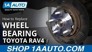 How to Replace Rear Wheel Bearing & Hub 06-17 Toyota RAV4