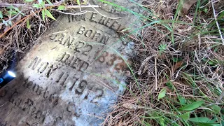 Exploring A Huge 160 Year Old Cemetery Found In the Woods! (Part 4)