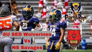8U SED Wolverines vs NS Savages TexaSports Week 3
