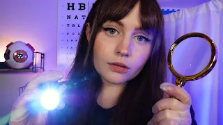 ASMR | In Depth Eye Exam - There's Something Stuck In Your Eye!