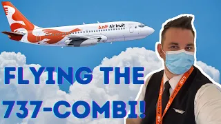 Flying the 737-200 Combi! The Real Life of a Flight Attendant 2021