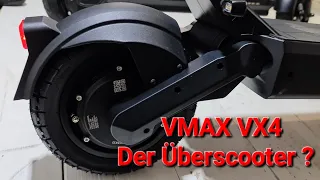 VMAX VX4 Unboxing, Beschleunigung und Probefahrt