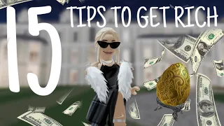 15 WAYS To Get RICH FAST In BLOXBURG