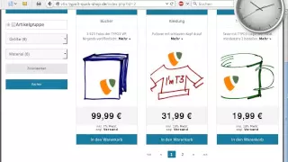 TYPO3 Quick Shop: 2 Minuten bis zum E-Commerce