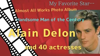 A tribute to Mr. Alain Delon．Photo album