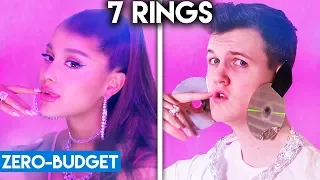 ARIANA GRANDE WITH ZERO BUDGET (7 Rings PARODY)