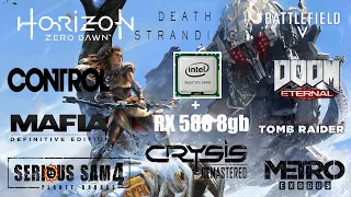 Xeon e5 2640 + Radeon RX 580 gb актуально ли 2022году?? Testing 10 games in 1080p