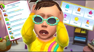 Playing with infants for the first time! // Sims 4 infants!