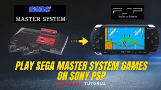 [PSP] How to Install Sega Master System on Sony PSP (SMSplus+) | Super Easy