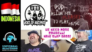 VOICE OF BACEPROT - God Allow Me Please to Play Music (Indonesia) Rick and Rod react.