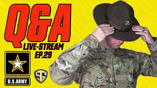 EP. 29 ALWAYS ON GUARD Q&A | ARMY BASIC TRAINING/JOINING Q&A