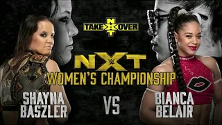 WWE NXT Takeover Phoenix 2019 Shayna Baszler vs Bianca Belair